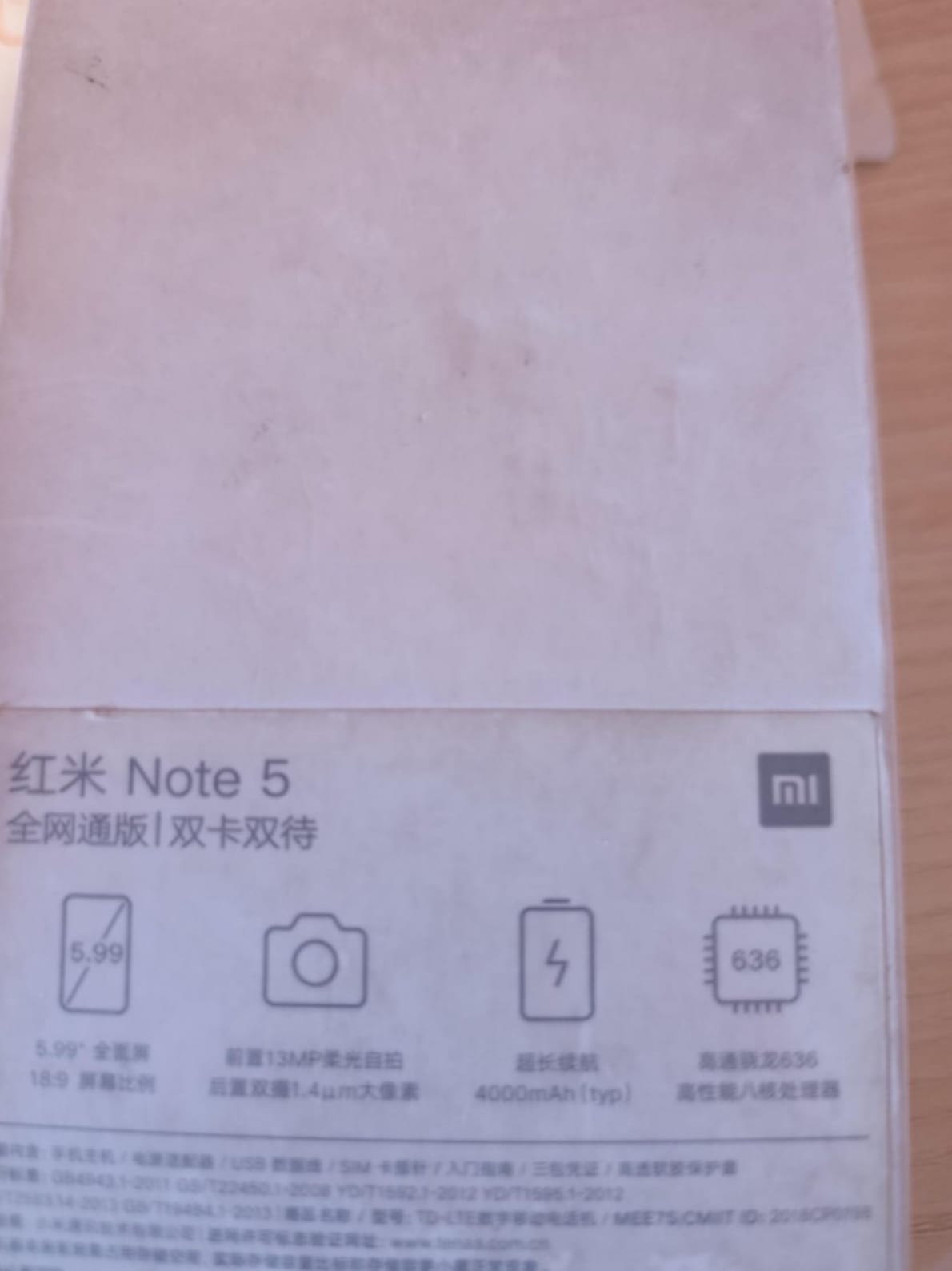Redmi Note 5 64/4 ГБ, Б/у, в Астане