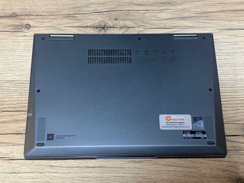 Lenovo ThinkPad X1 Yoga Gen 7 — i7-1260P / 16GB / SSD 1TB / Touch